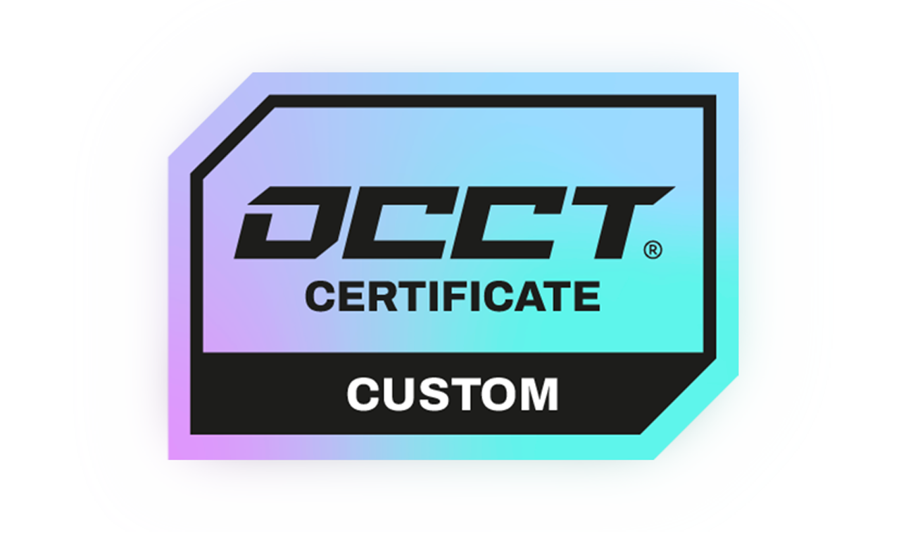 OCCT stability certificate example